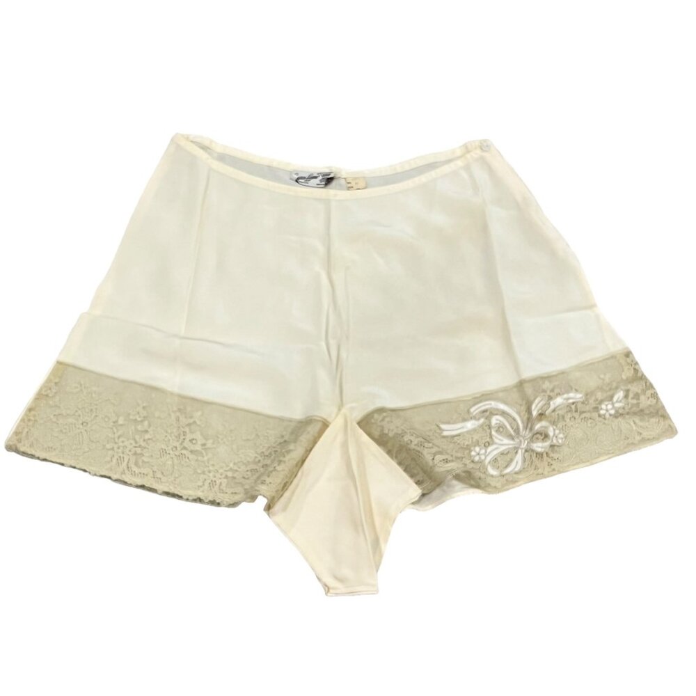 Vintage Laura Lane Lace Trimmed Rayon Tap Pants 1930s No. 6251 Size 26